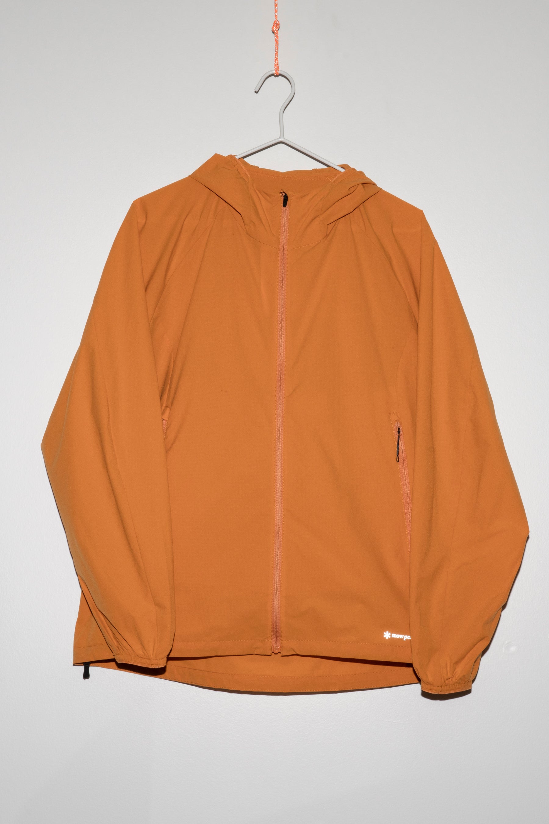 SNOW PEAK - STRETCH PACKABLE JACKET IN ORANGE – understory-shop