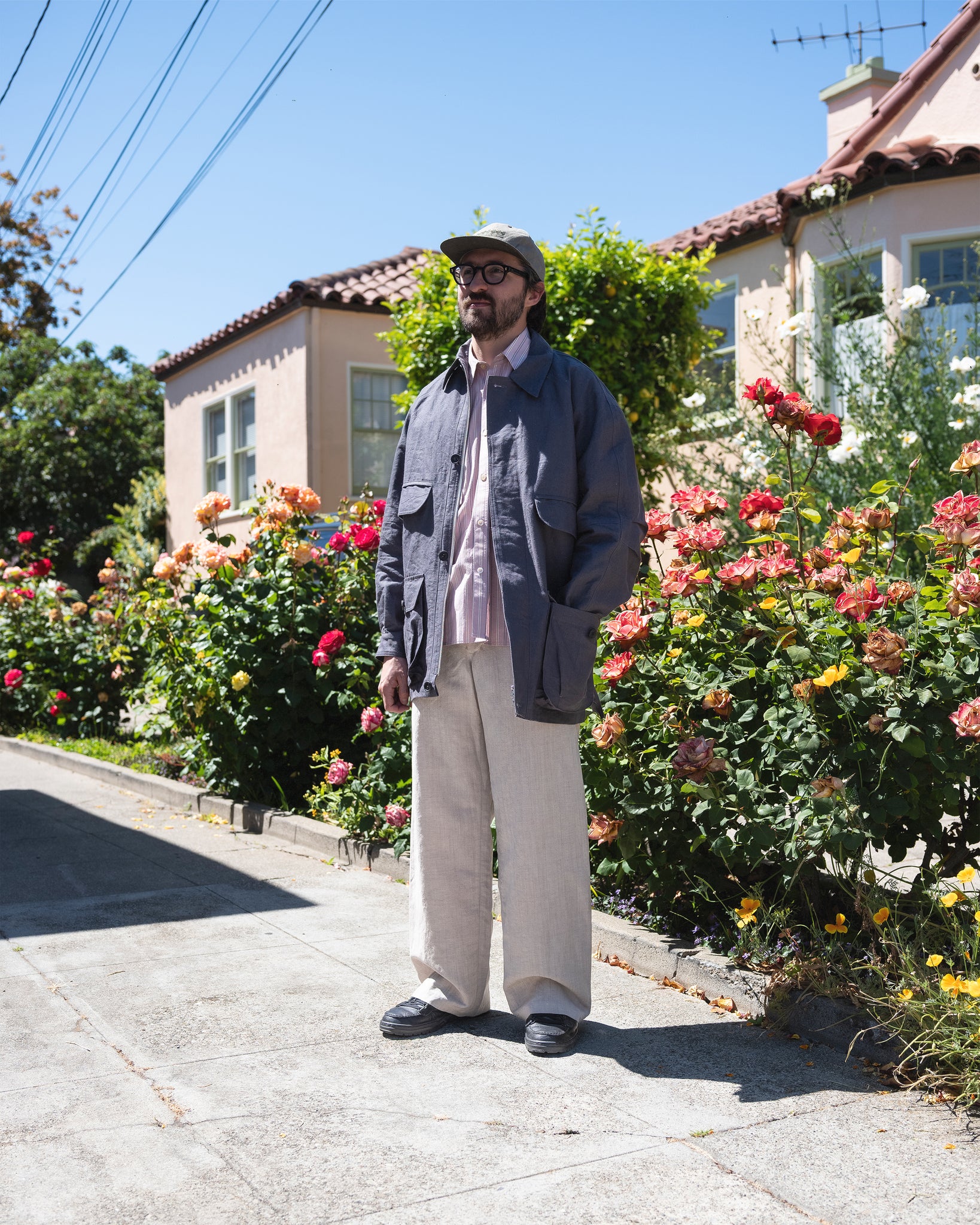 ARCHIE - MENARD COAT IN VIOLET