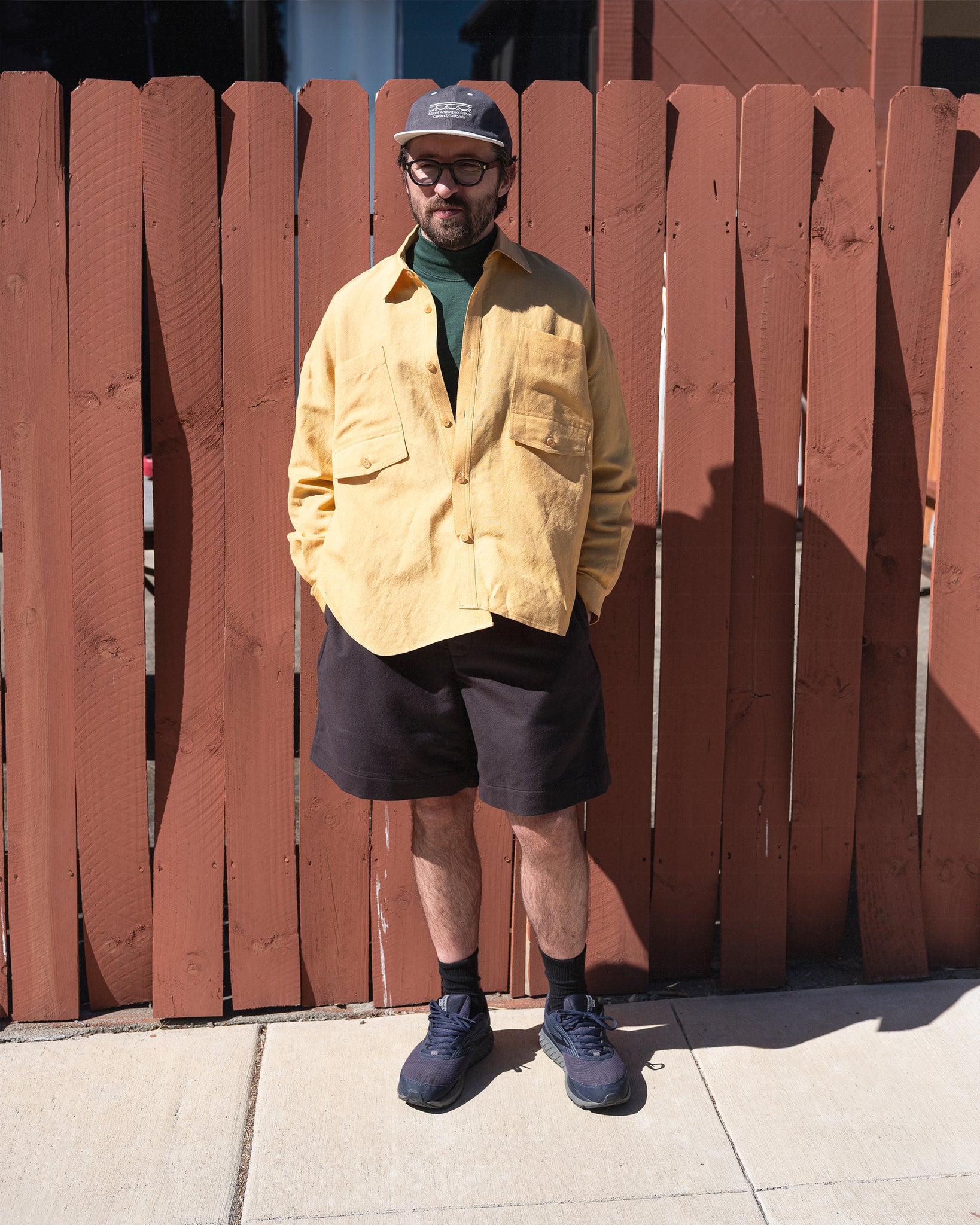 Archie Rivers ARCHIE - CROPPED RIVER SHIRT IN CANARY – understory-shop