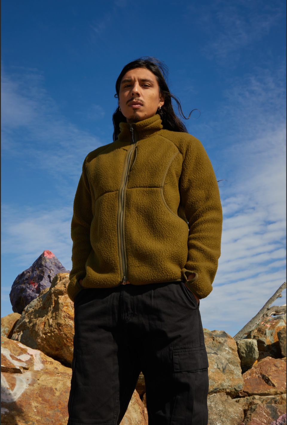 Snow peak fleece sales