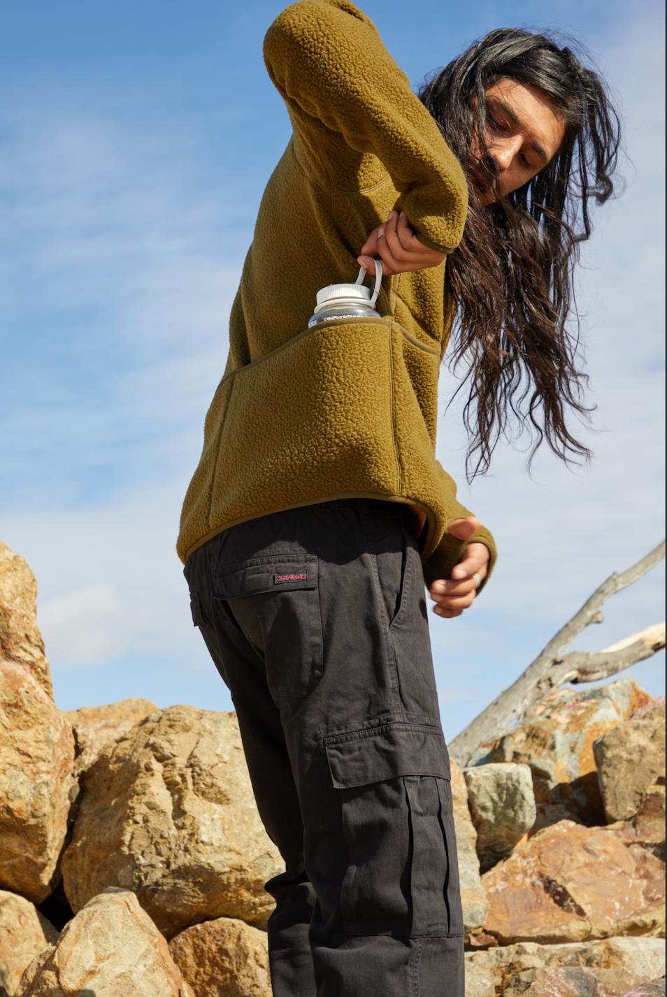 SNOW PEAK - THERMAL BOA FLEECE JACKET - OLIVE – understory-shop