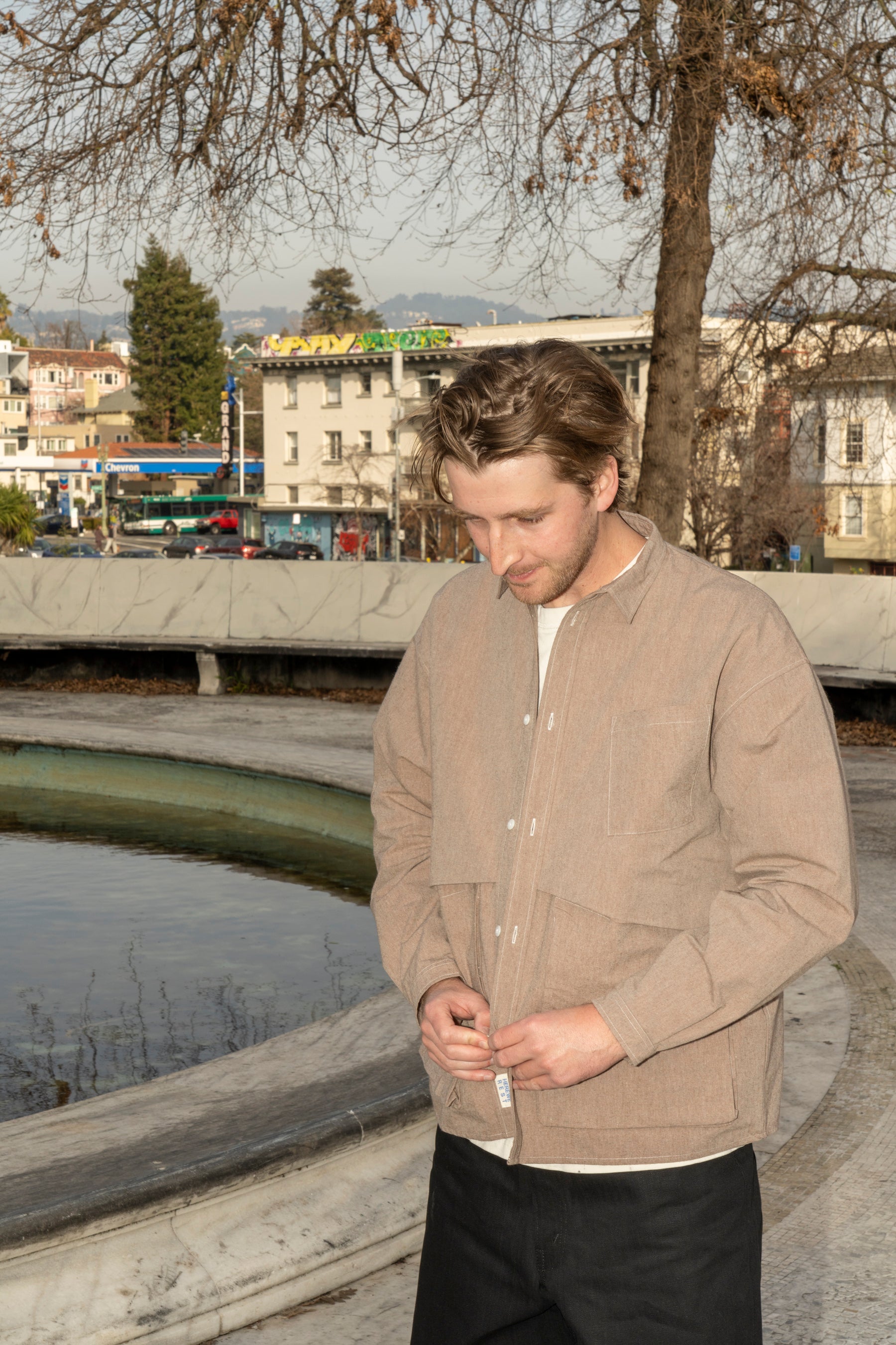 トップス noroll HWR Wool Weather Shirt XL DEVELOPMENT BY NOROLL - HWR WOOL WEATHER SHIRT – understory-shop
