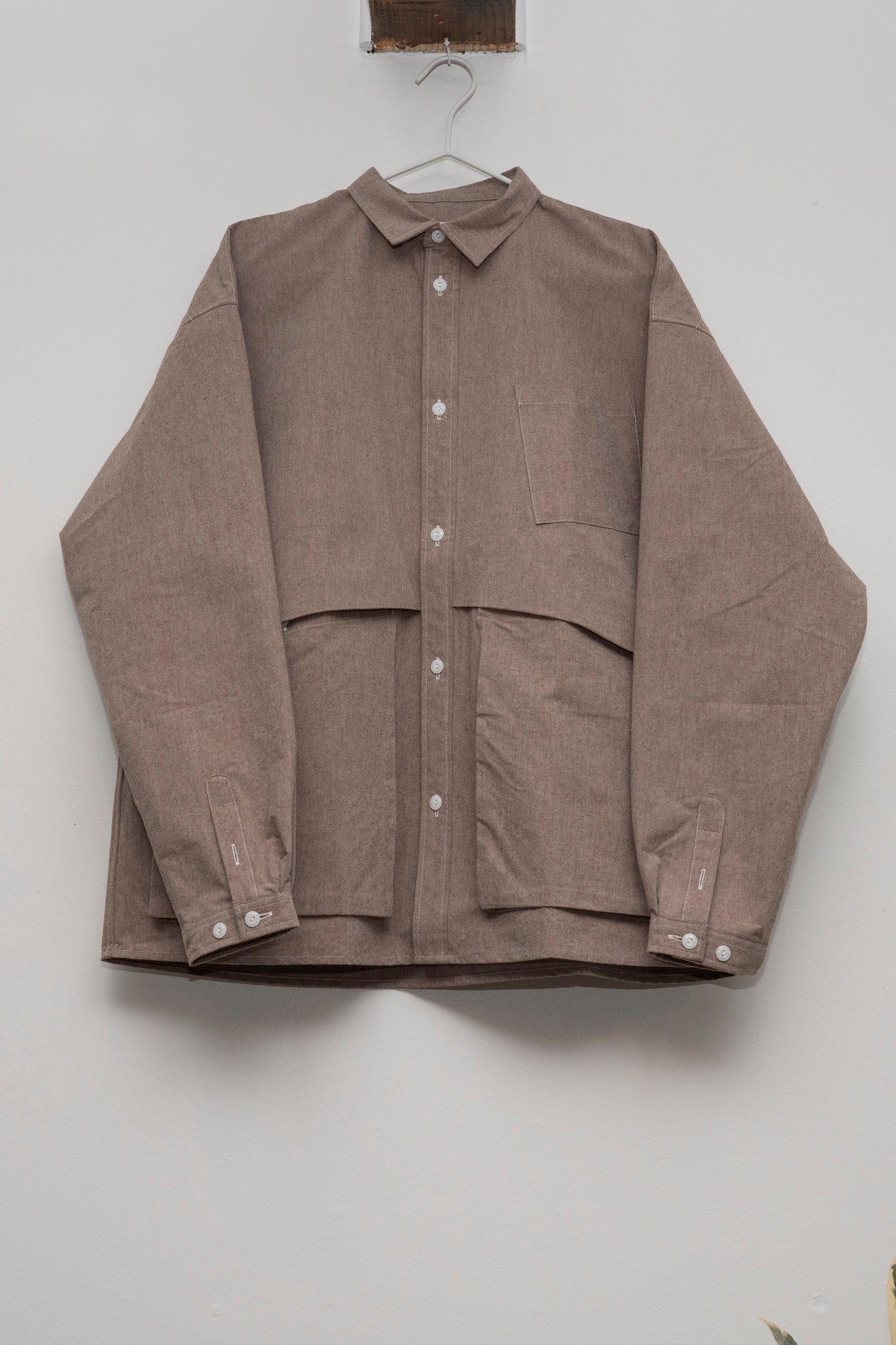 トップス noroll HWR Wool Weather Shirt XL DEVELOPMENT BY NOROLL - HWR WOOL WEATHER SHIRT – understory-shop