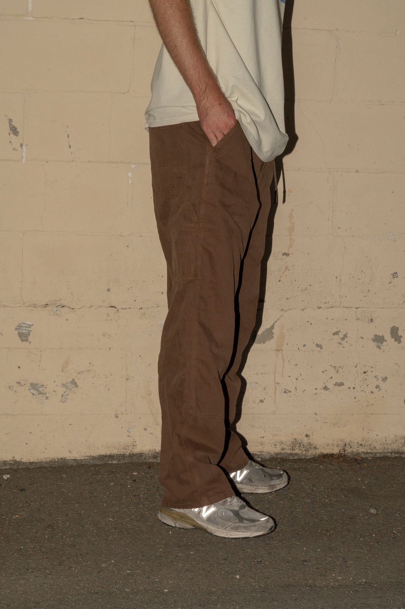 GRAMICCI - CANVAS WORK PANT IN CHOCOLATE