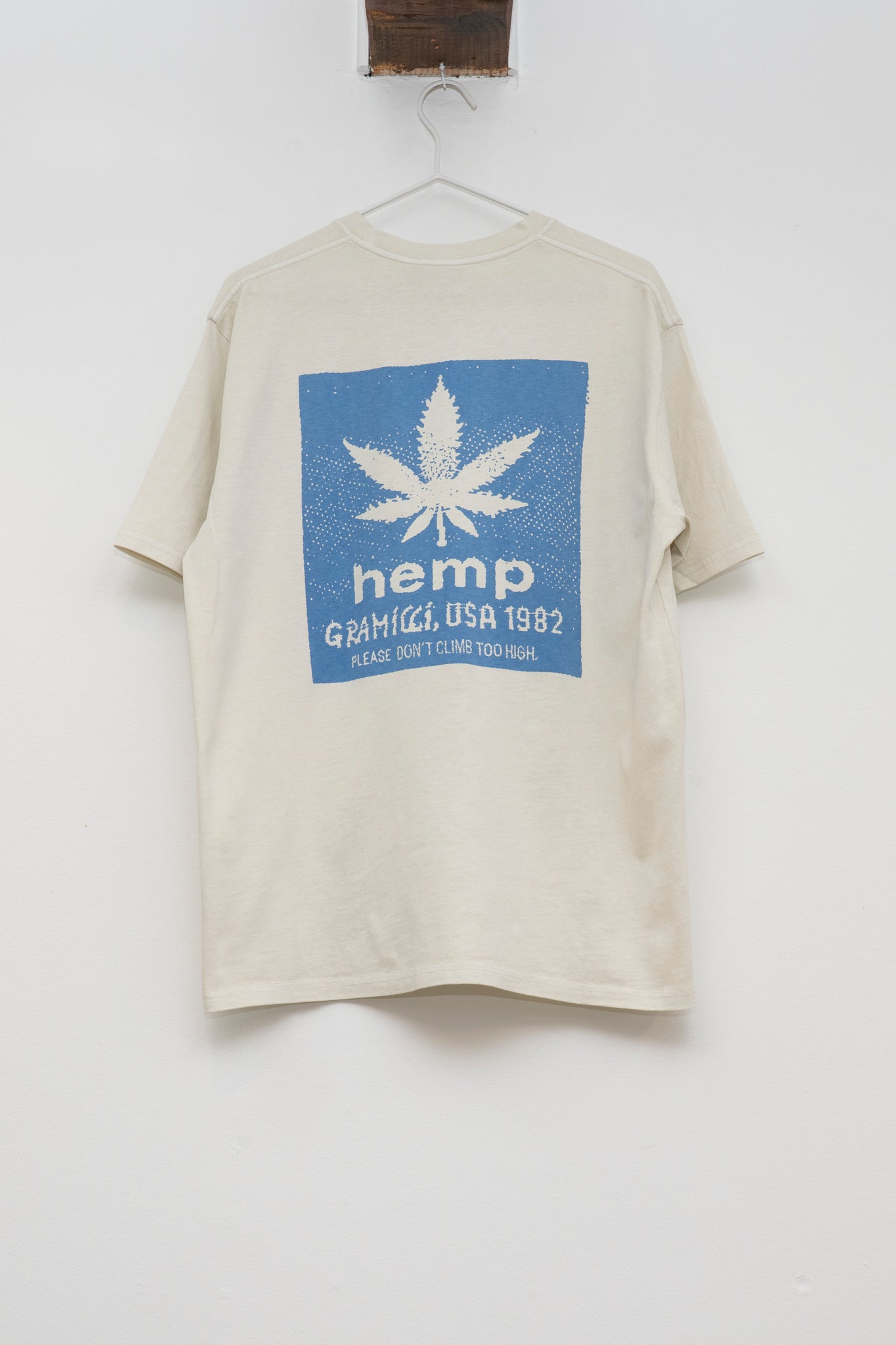 GRAMICCI - HEMP T-SHIRT IN NATURAL PIGMENT