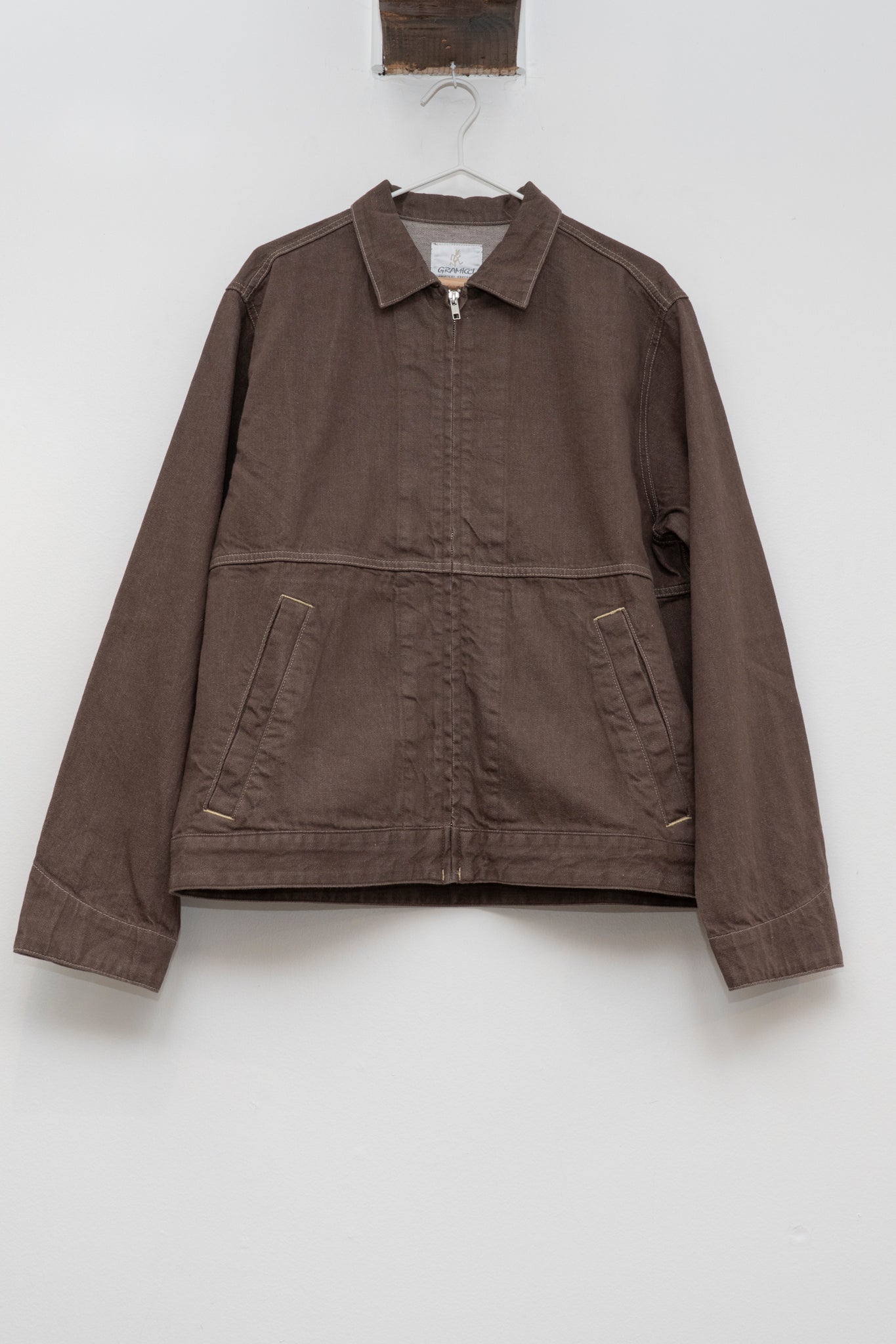 GRAMICCI - JAPANESE DENIM JACKET IN AMBER