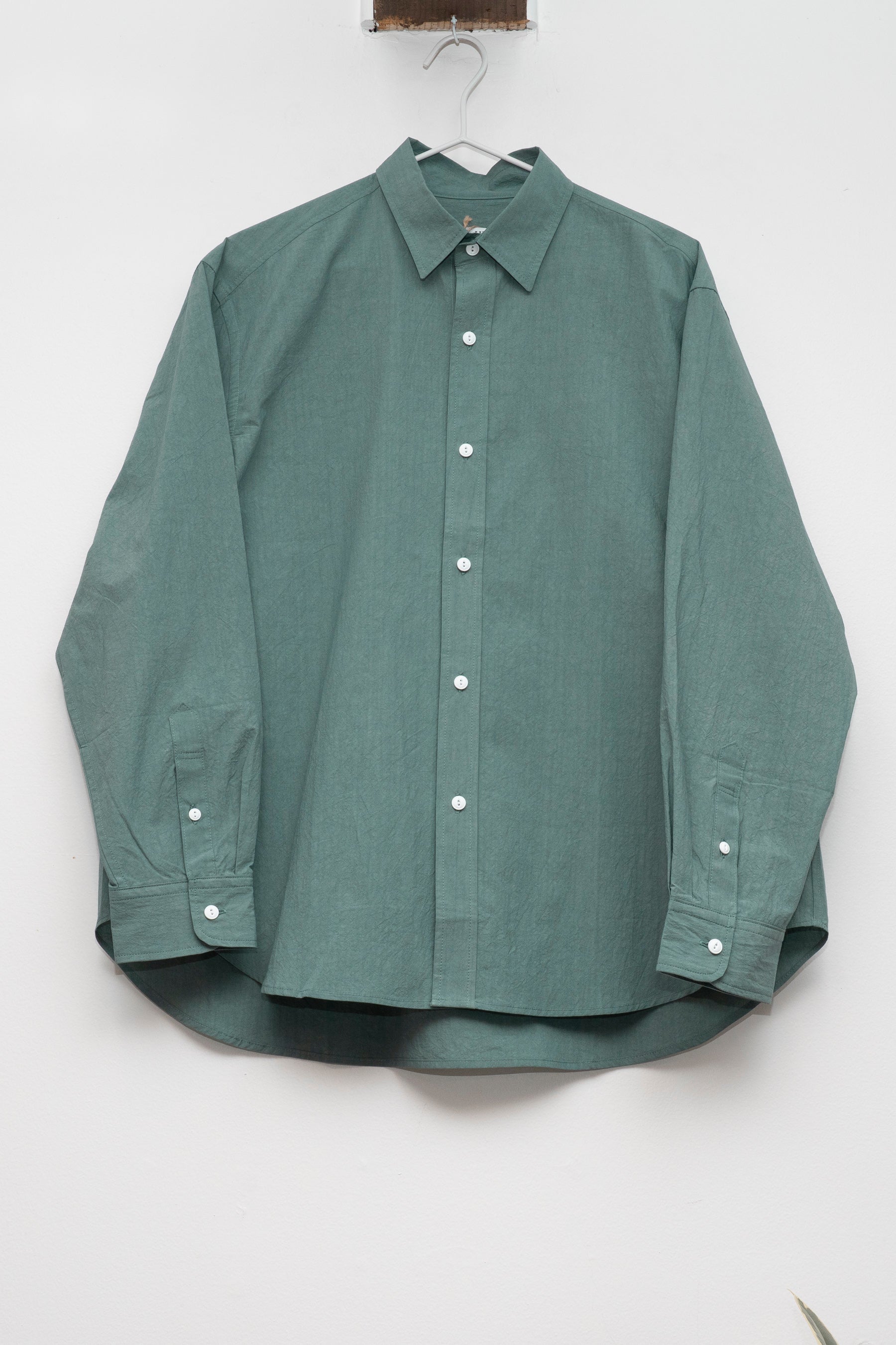 【グリーン（30）】Typewriter L/S Shirt MARKAWARE COMFORT FIT SHIRT ORGANIC GIZA TYPEWRITER 