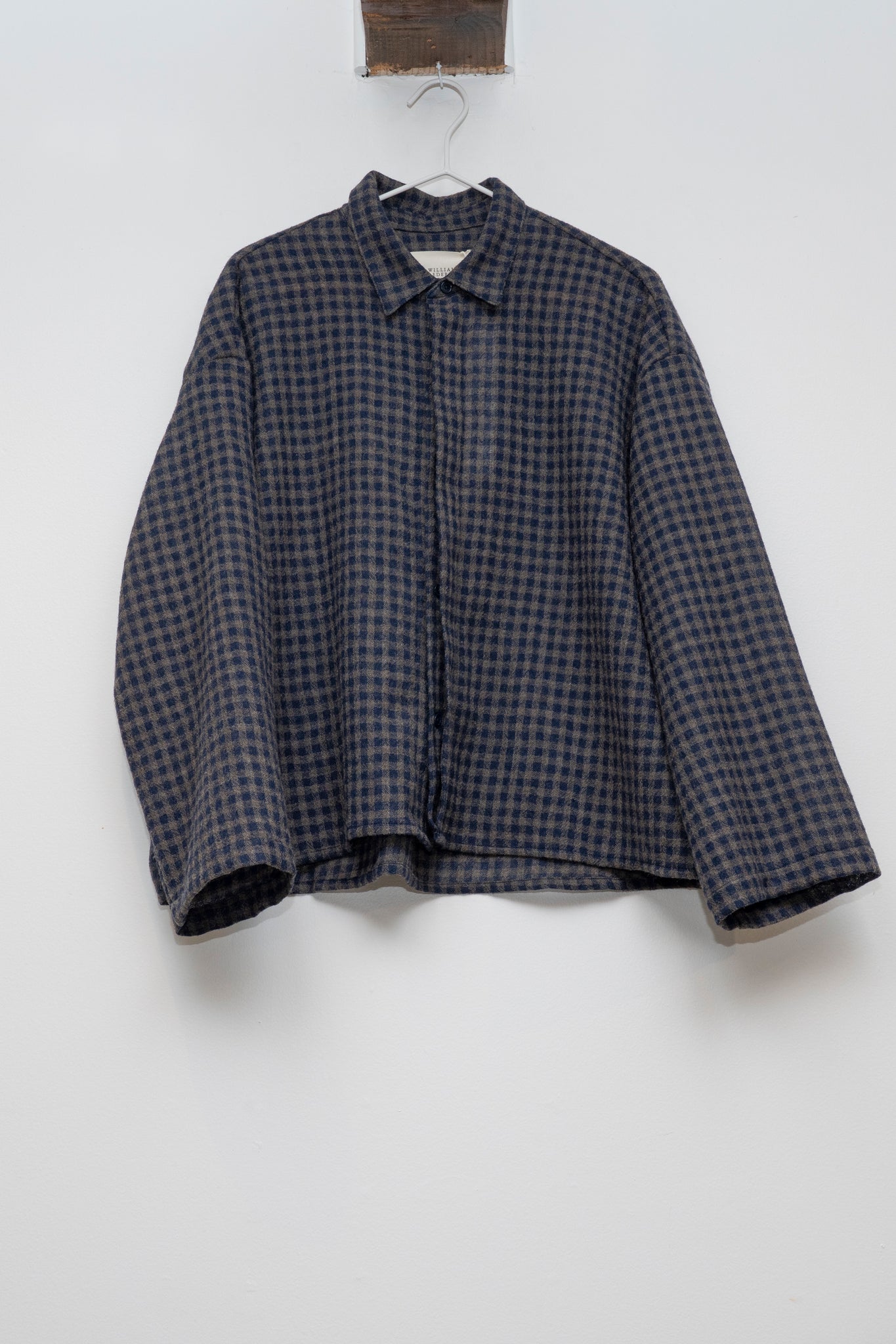 WILLIAM FREDERICK - CAFE SHIRT IN PLAID GAUZE