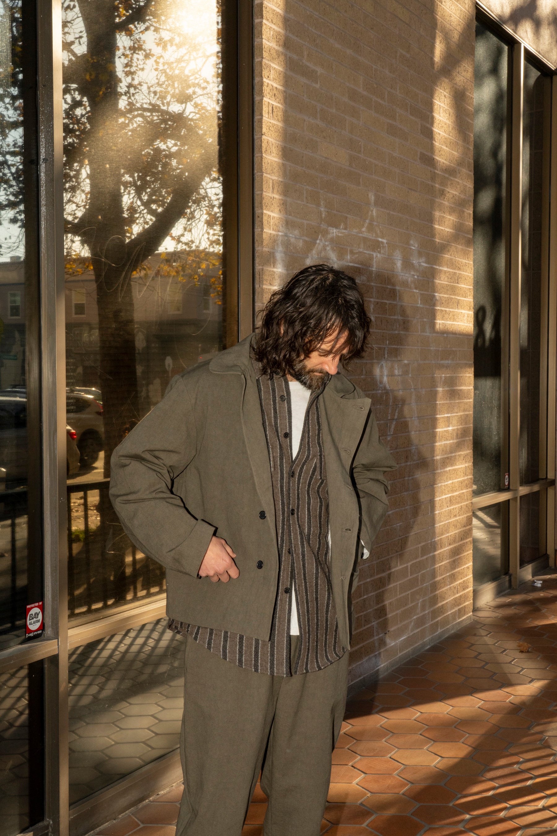 WILLIAM FREDERICK - AIRPORT JACKET IN ARMY GREEN – understory-shop