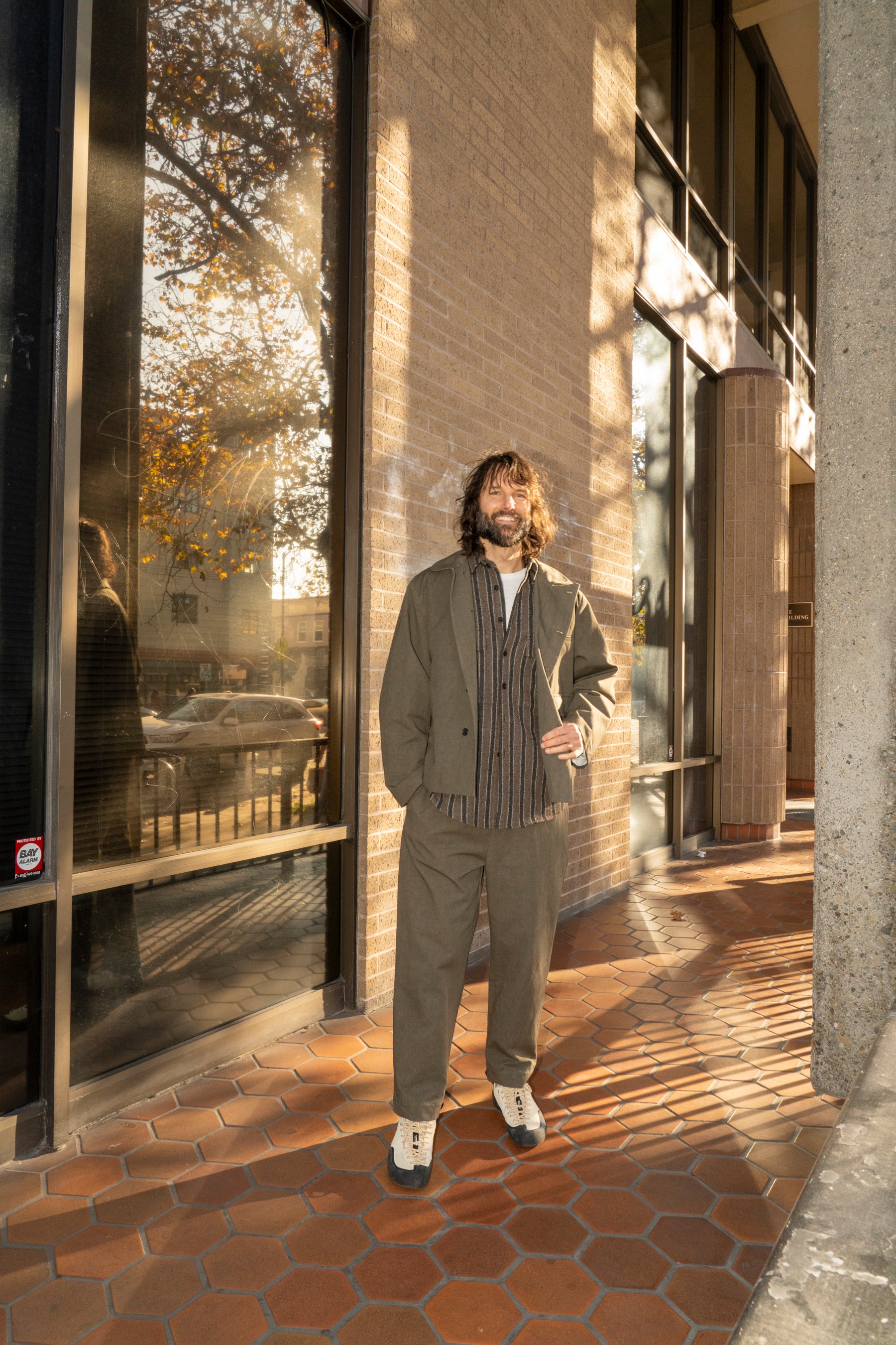 WILLIAM FREDERICK - AIRPORT JACKET IN ARMY GREEN – understory-shop