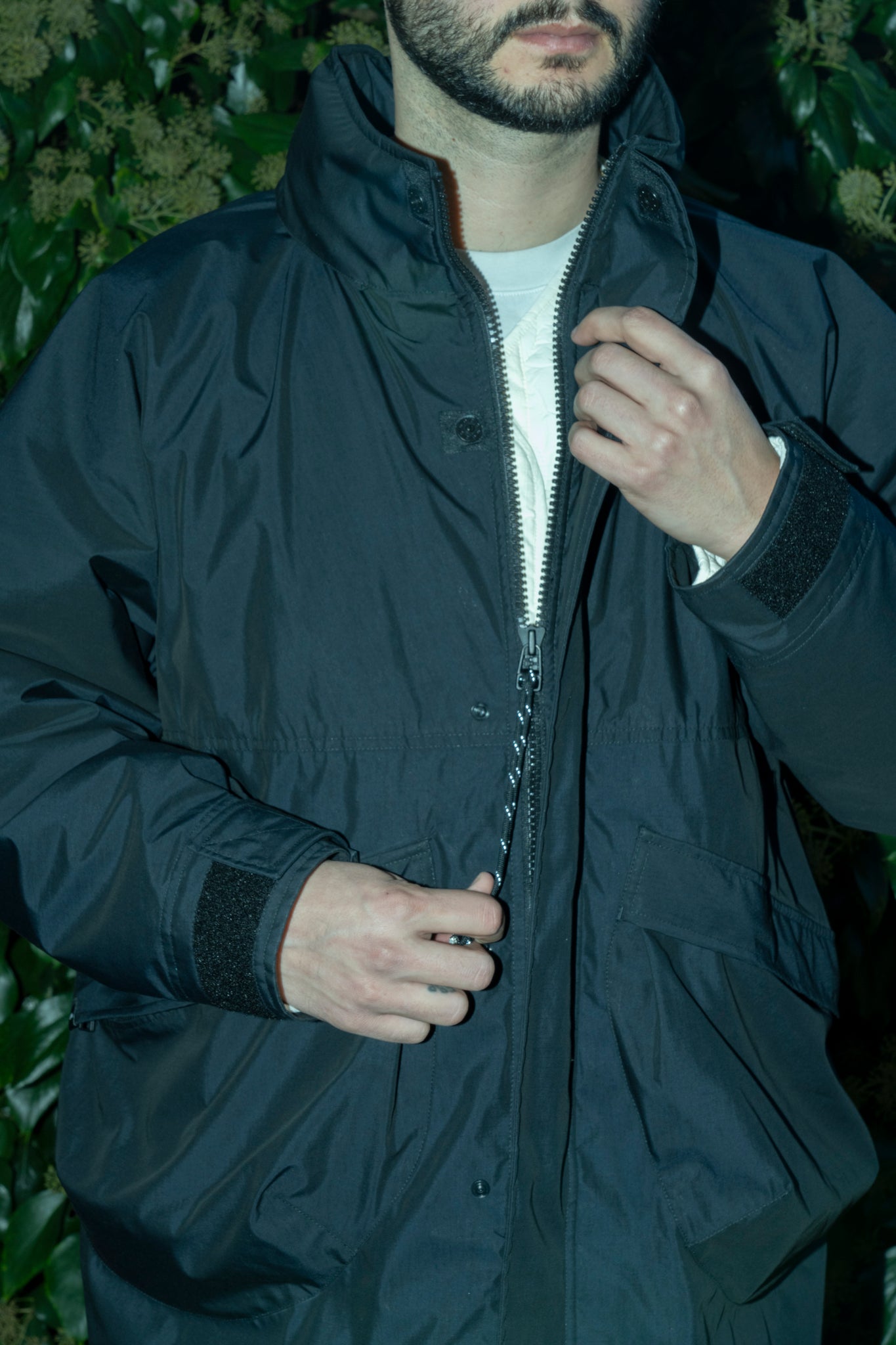 EARTH\STUDIES - SU-103 CARAPACE JACKET IN SLATE