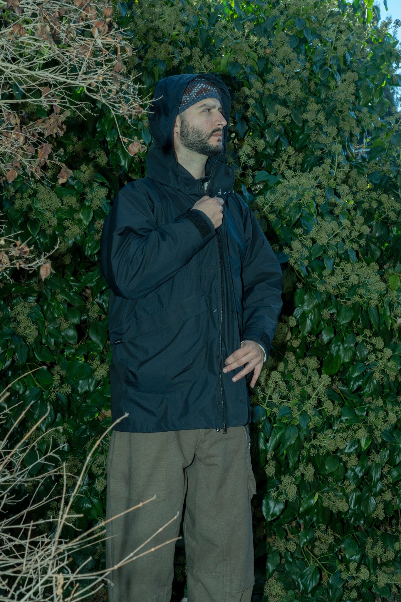EARTH\STUDIES - SU-103 CARAPACE JACKET IN SLATE