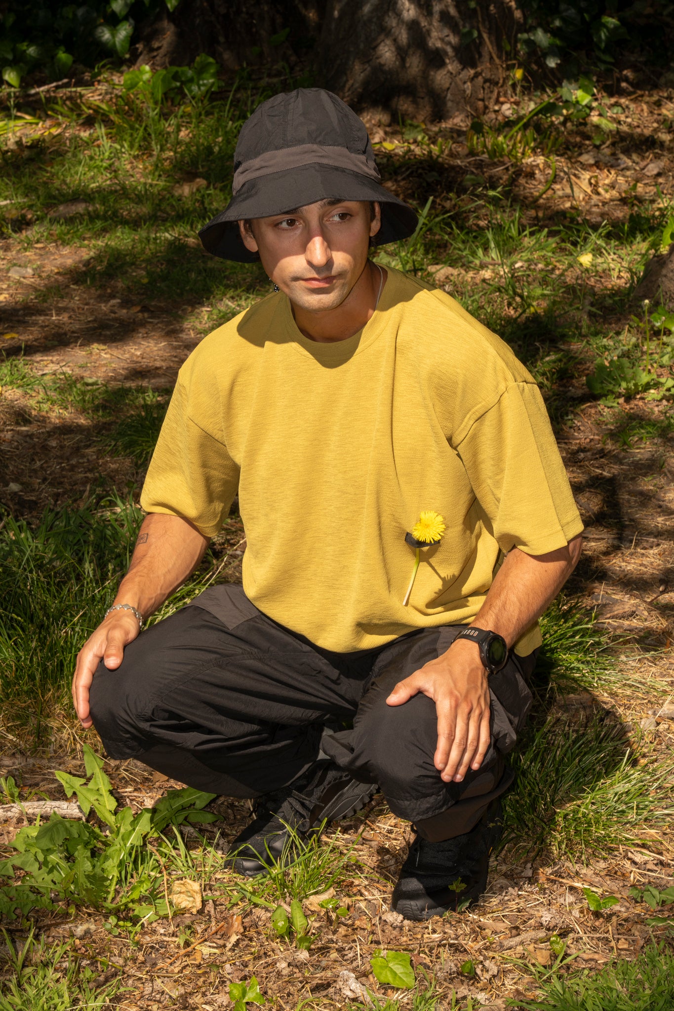 EARTH\STUDIES - MS-112PA SS TEE IN XANTHORIA