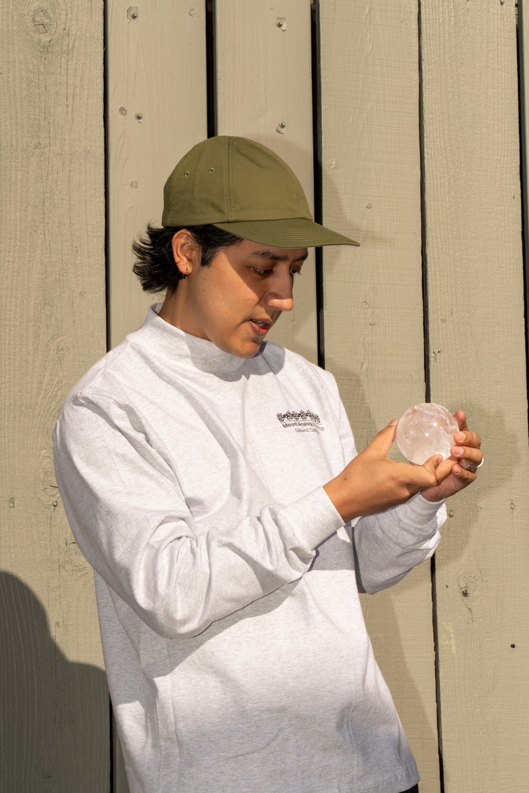 FOUND FEATHER コーデュロイキャップ FOUND FEATHER - CLASSIC 6-PANEL HAT IN GREEN – understory-shop