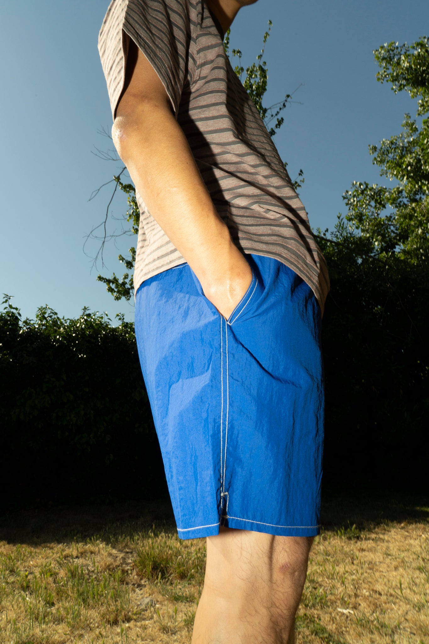 GRAMICCI - DRIFT SWIM SHORT IN ROYAL BLUE