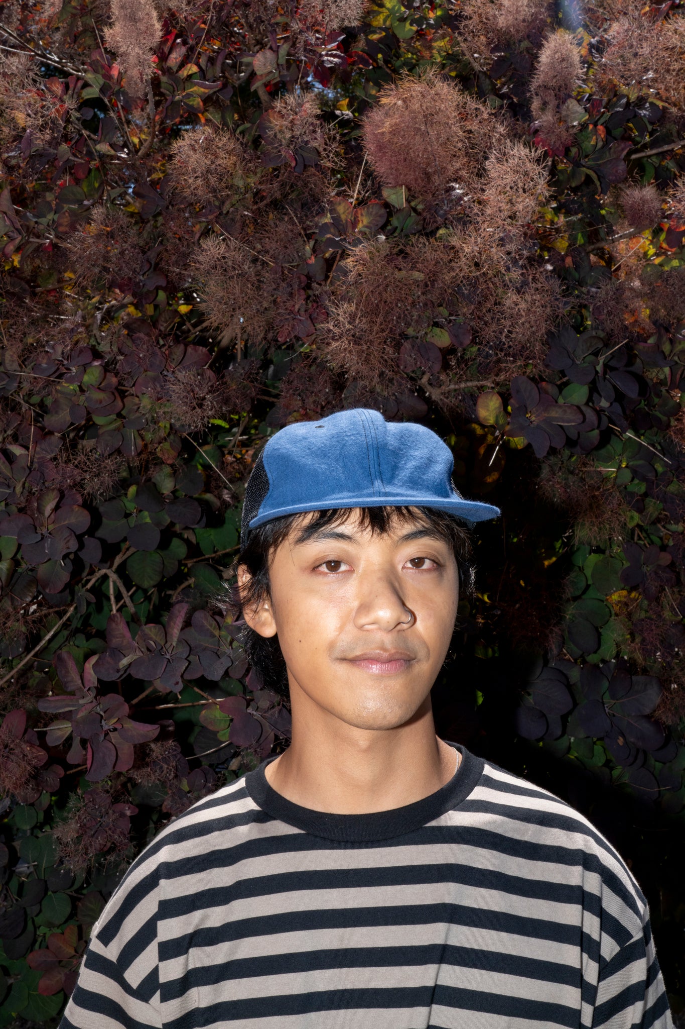 JHAKX - MESH HAT IN BLUE