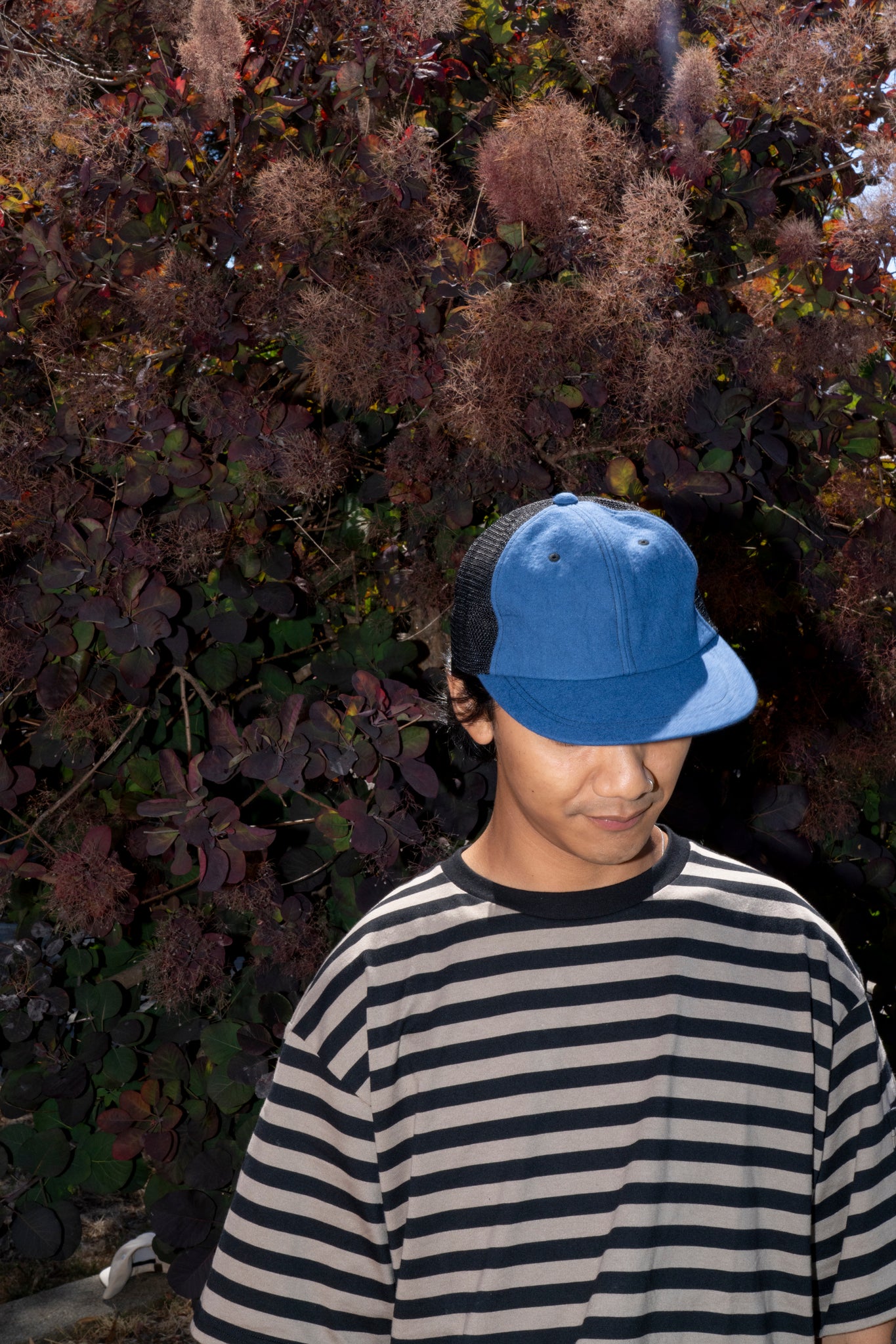 JHAKX - MESH HAT IN BLUE