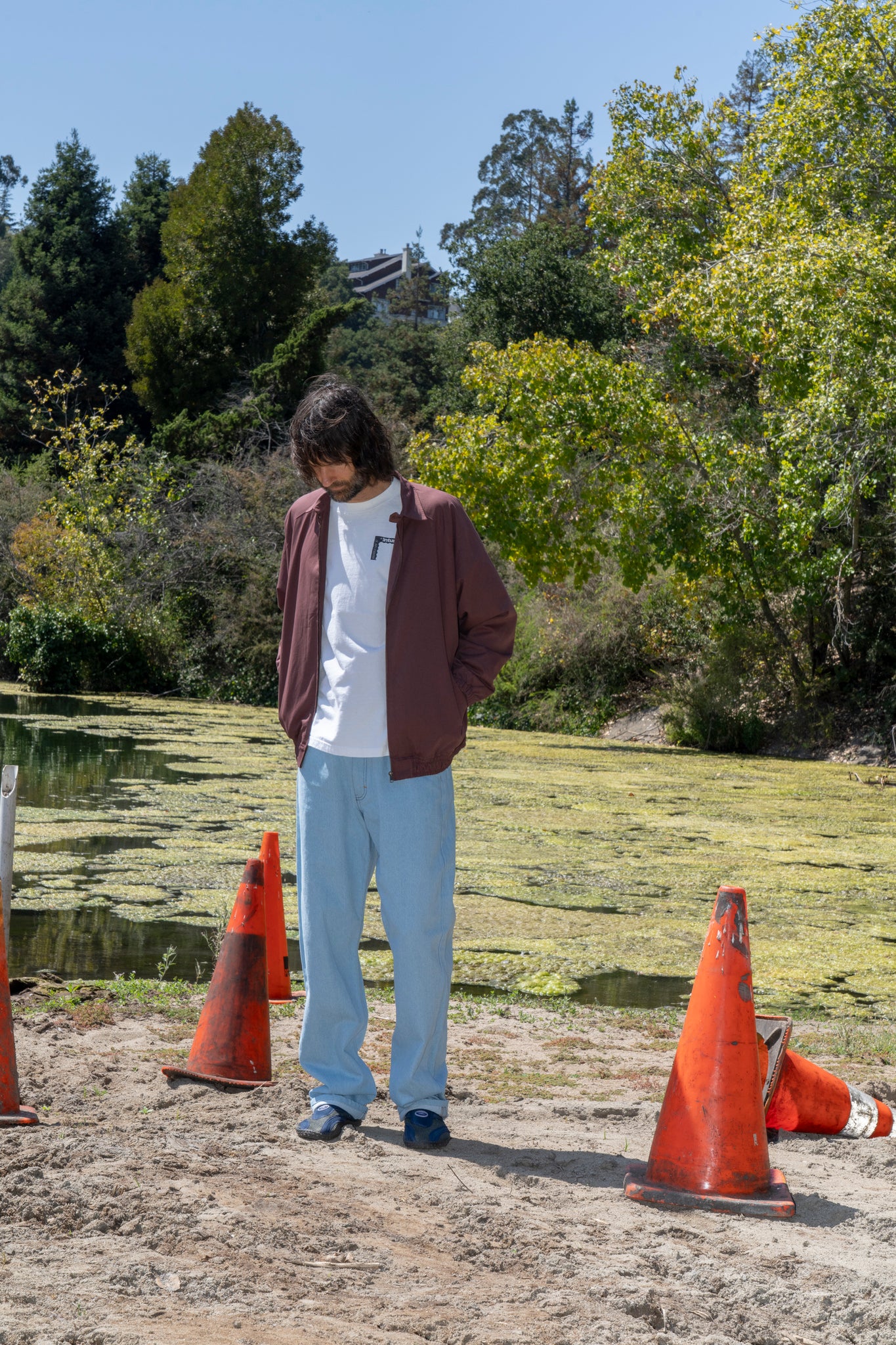 JHAKX - KEEP COOL DRIZZLER JACKET SMOKE BROWN