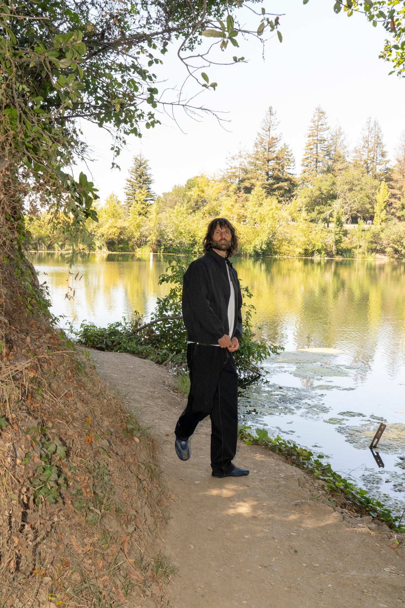 JHAKX - KEEP COOL DRIZZLER JACKET SMOKE BLACK