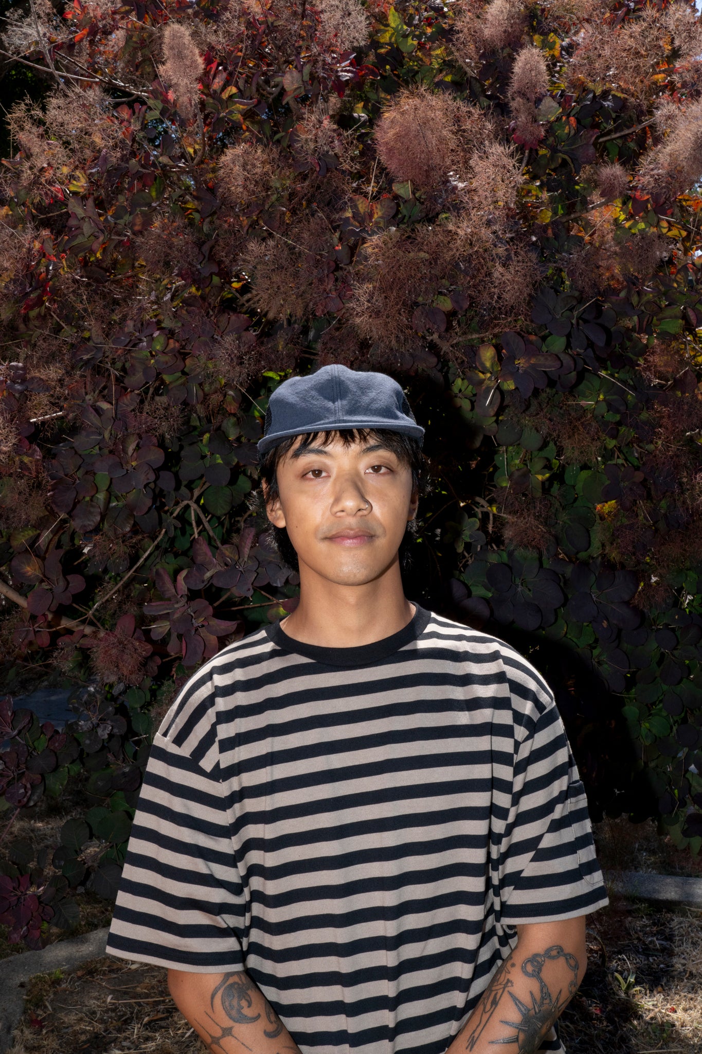 JHAKX - MESH HAT IN NAVY