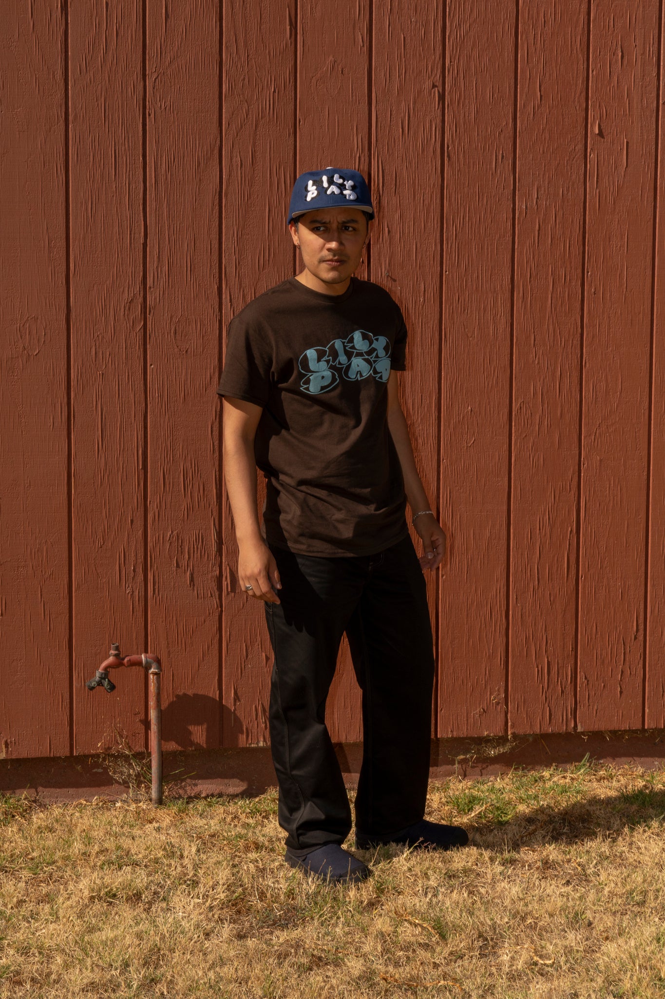 LILYPAD - LOGO 6 PANEL IN NAVY