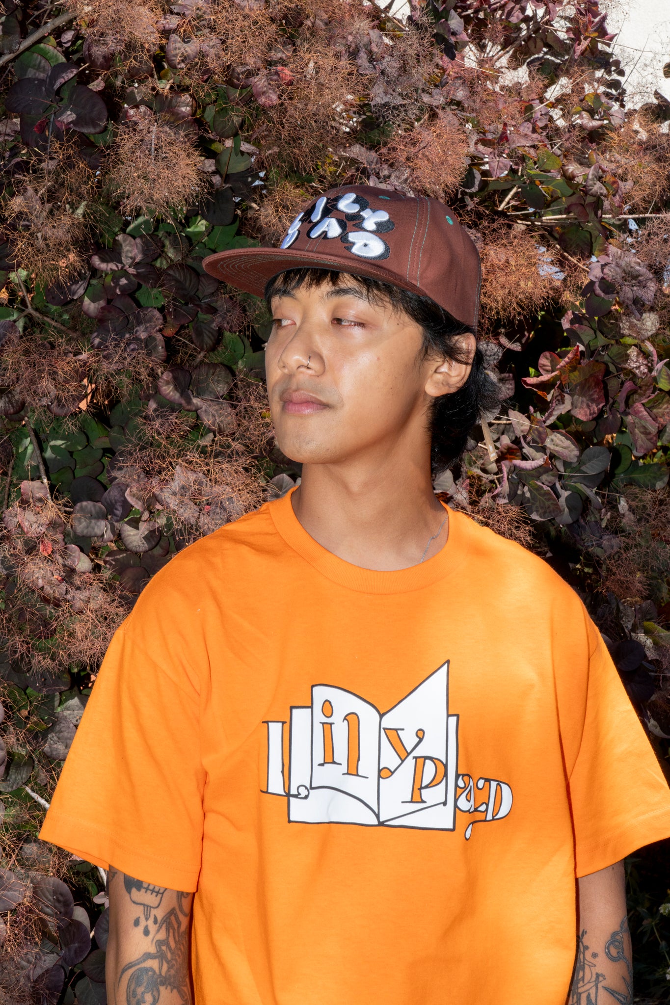 LILYPAD - LOGO HAT IN BROWN