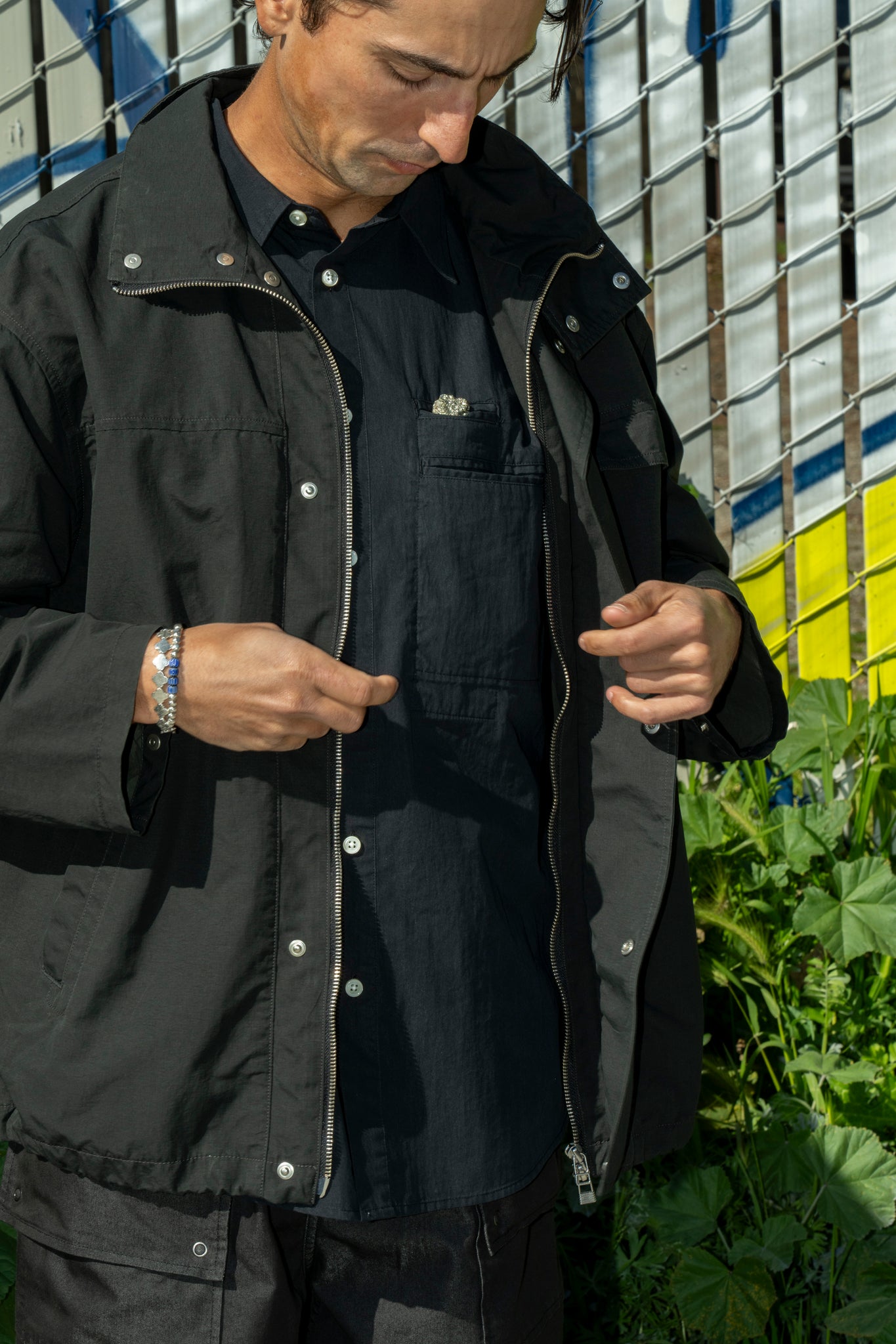 Nevertheless Jacket NEITHERS - CREATOR WEEKEND JACKET IN BLACK – understory-shop