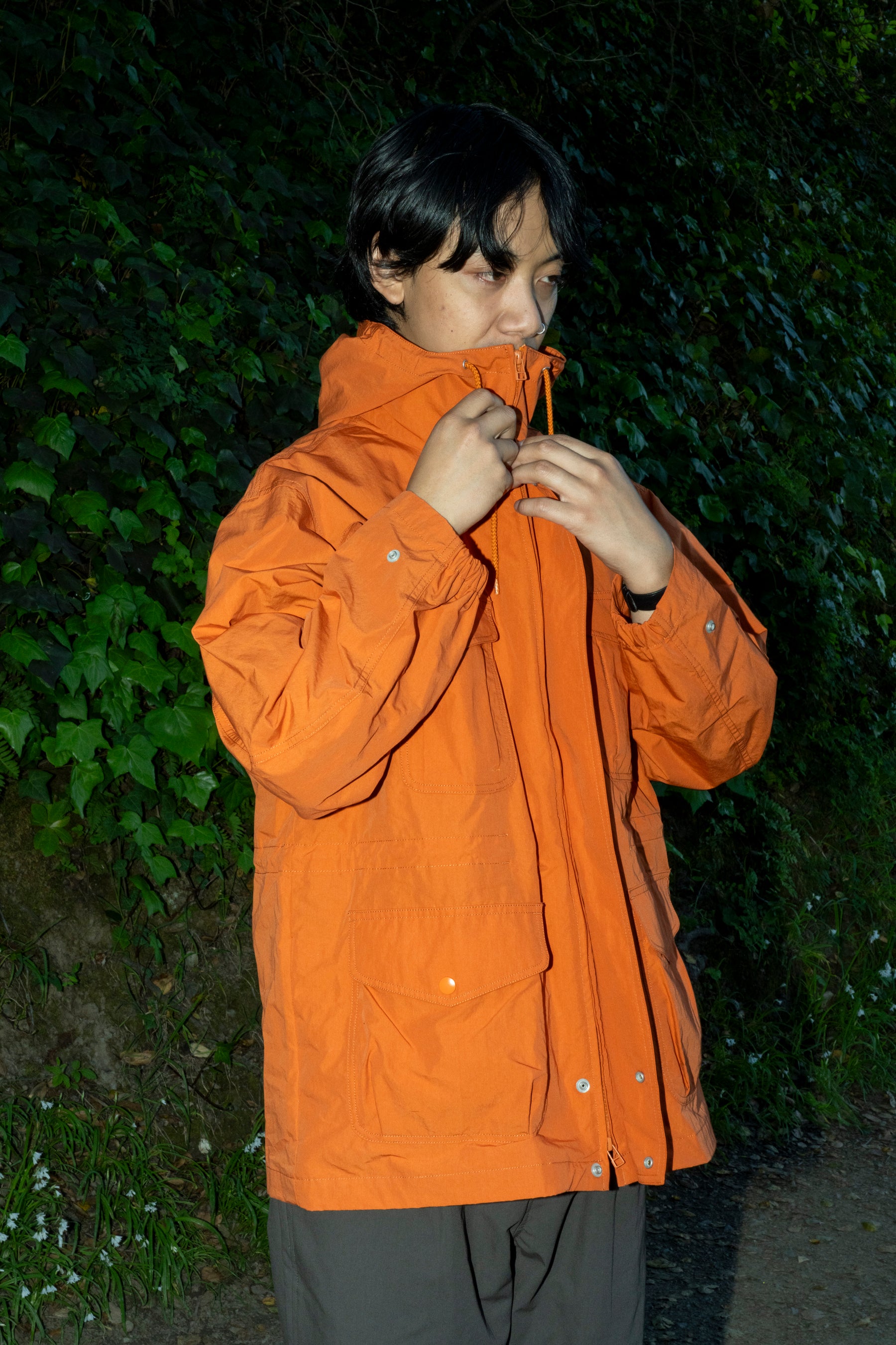 PWA - ADVENTURE HALF COAT IN ORANGE – understory-shop