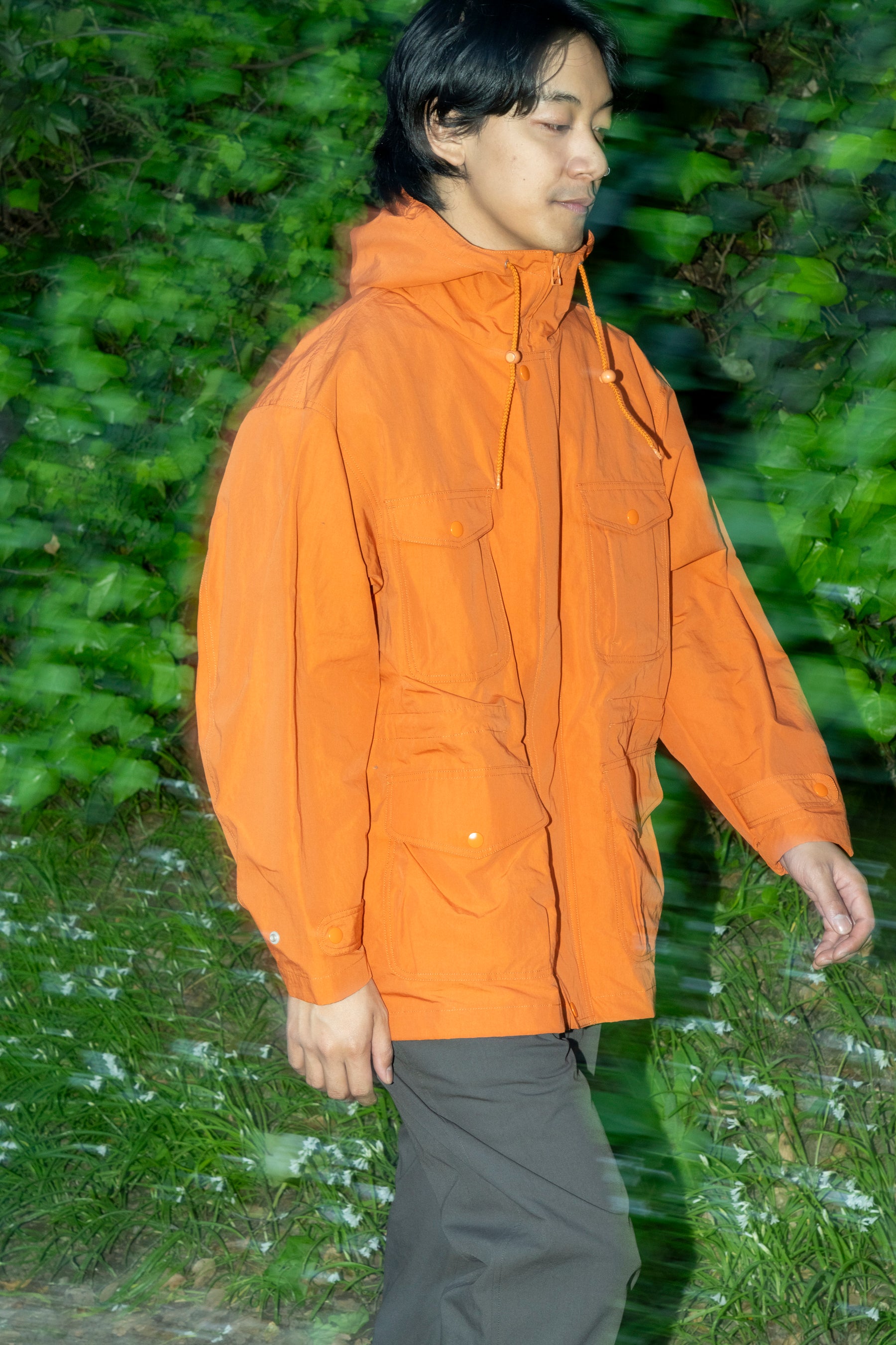 PWA - ADVENTURE HALF COAT IN ORANGE – understory-shop
