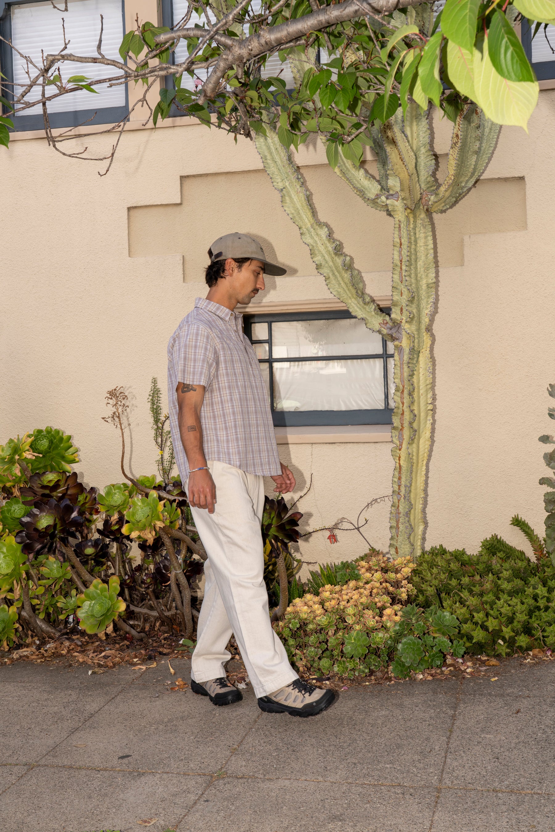 パンツ PWA HEMP MIX DENIM SLACKS PWA - HEMP MIX DENIM SLACKS IN IVORY – understory-shop