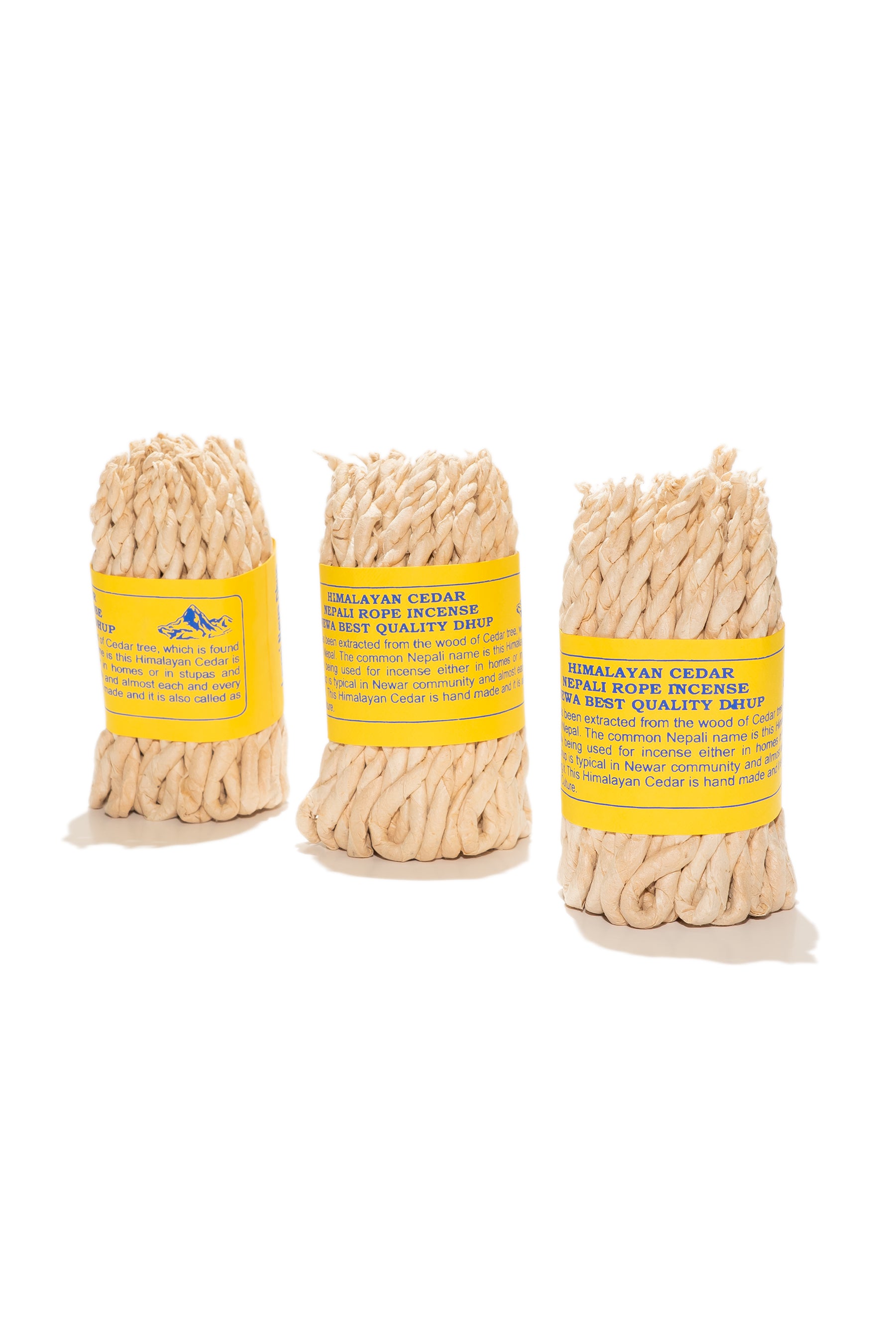 SHAMAN'S MARKET - HIMALAYAN CEDAR ROPE INCENSE – understory-shop