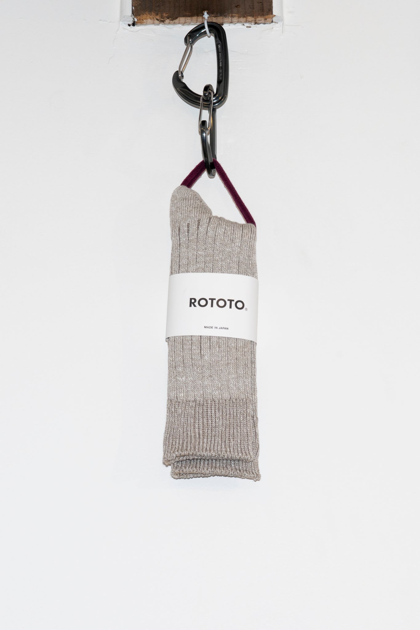 ROTOTO - LINEN/COTTON SOCK IN GRAYGE