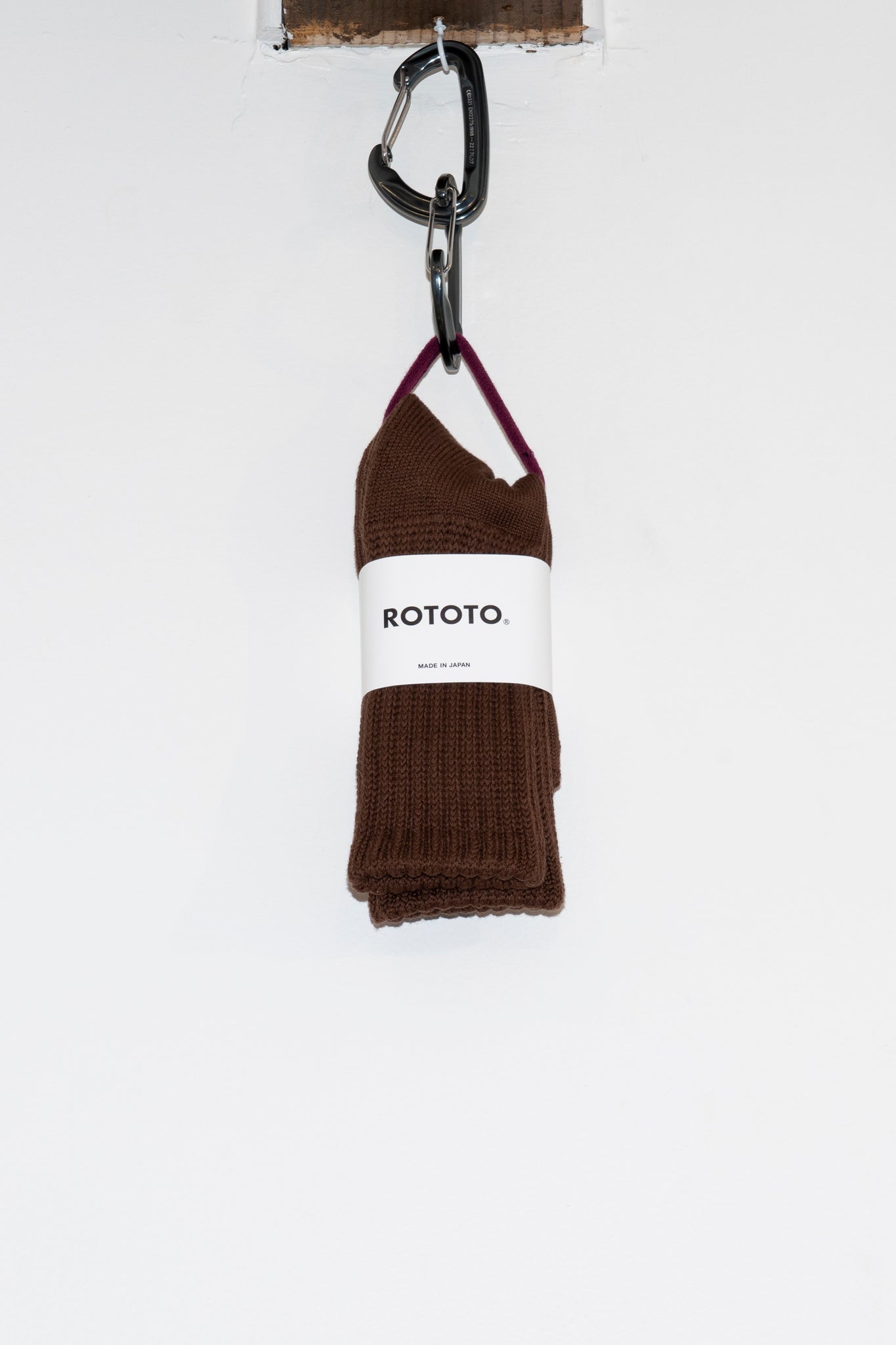 ROTOTO - LOOSE PILE CREW IN CHOCOLATE