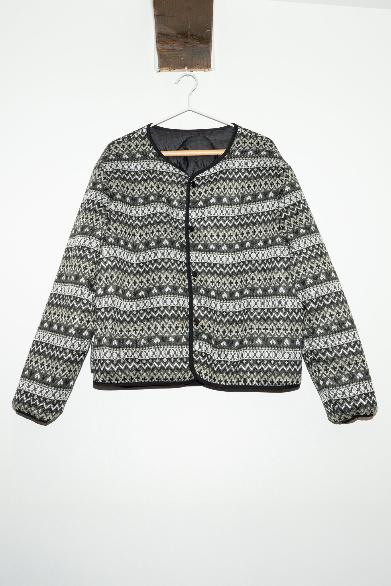 SEXHIPPIES - REVERSIBLE JQ KNIT INSULATED JACKET
