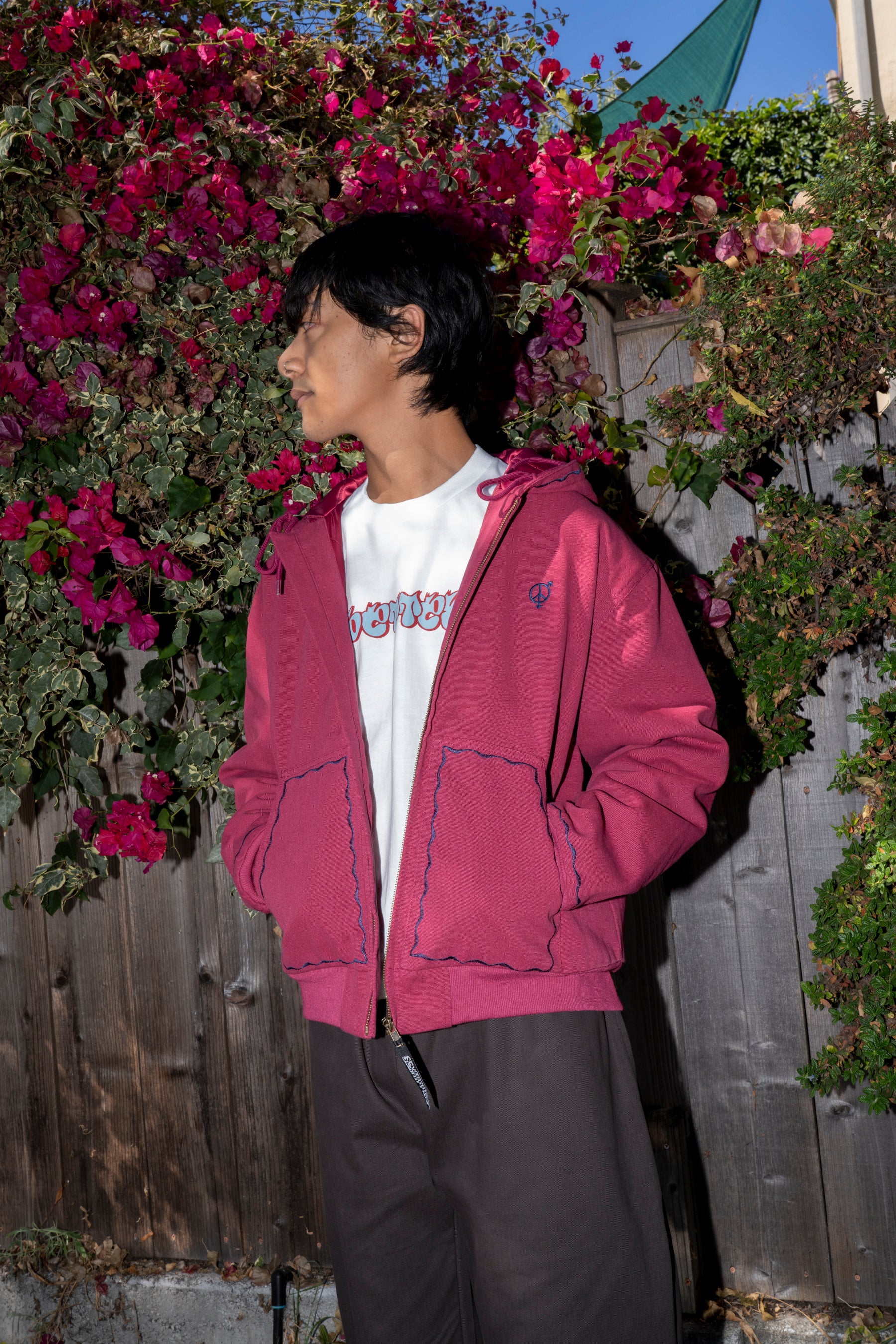 SEXHIPPIES - WELDER'S STITCH JACKET IN BRICK – understory-shop