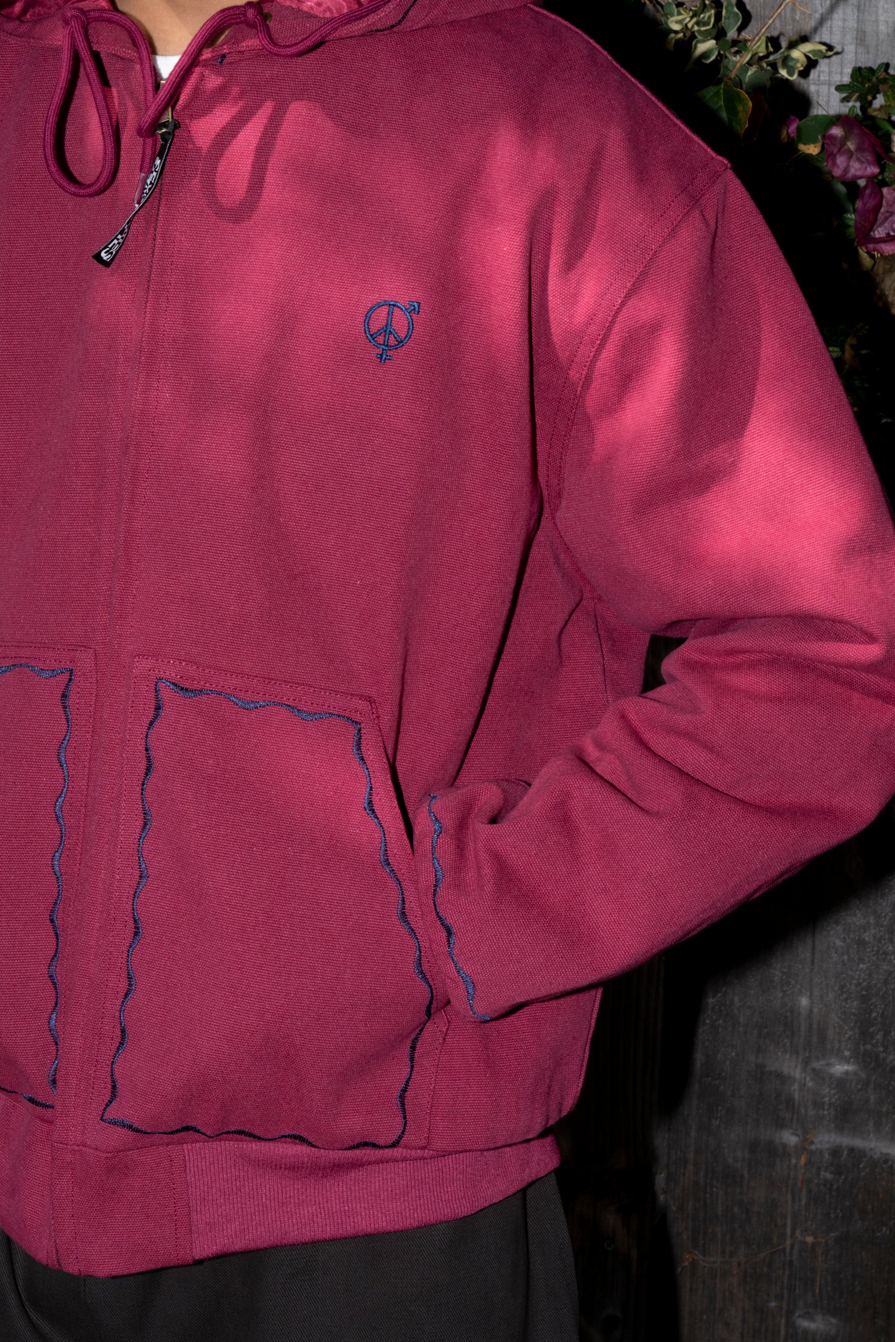 SEXHIPPIES - WELDER'S STITCH JACKET IN BRICK – understory-shop