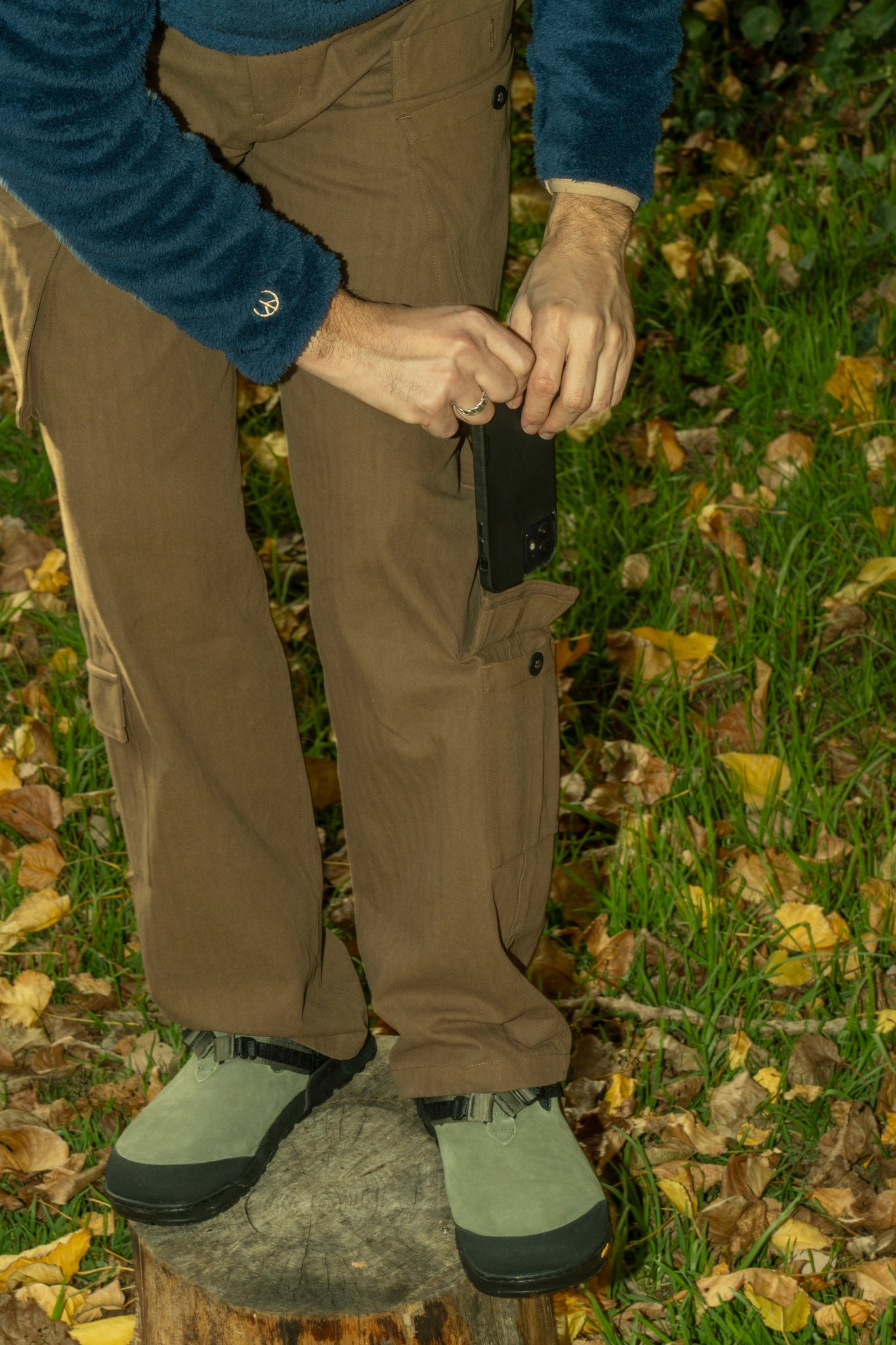 SEX HIPPIES - CARGO PANT IN BROWN