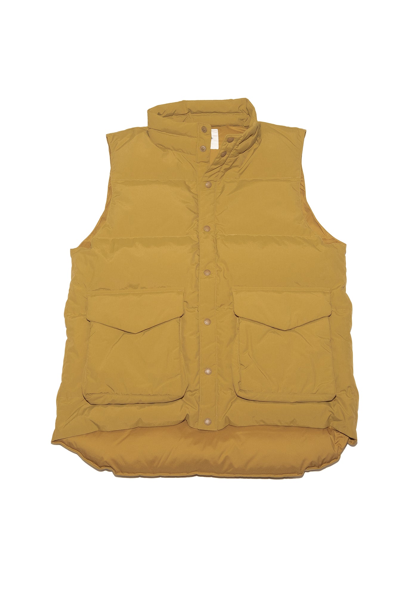 RECYCLED DOWN VEST - COYOTE