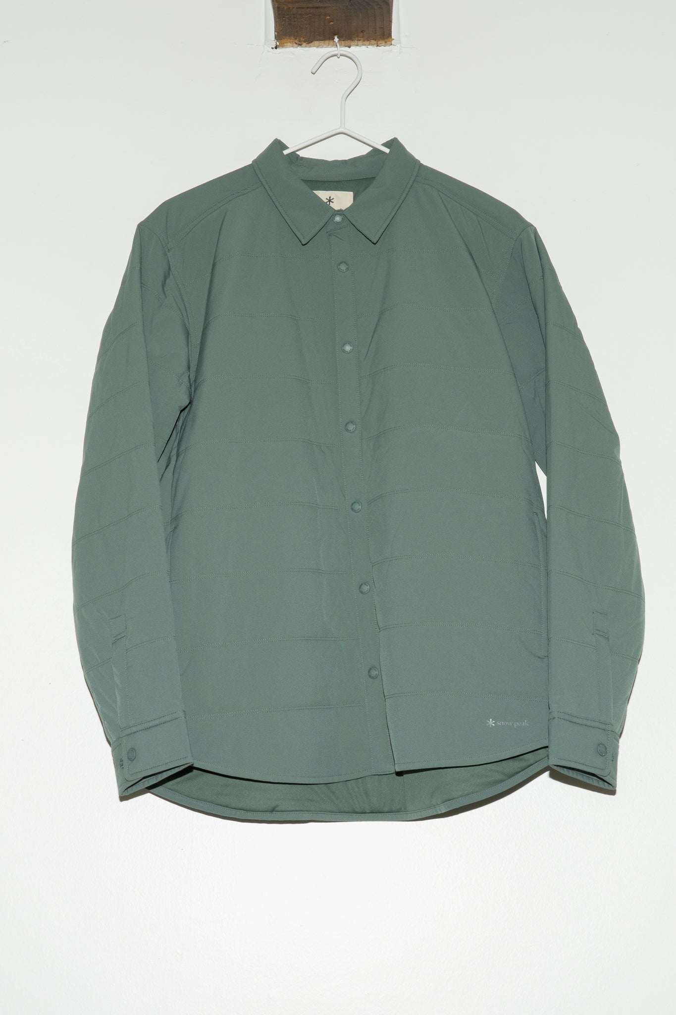 SNOW PEAK - FLEXIBLE INSULATED SHIRT IN FOLIAGE