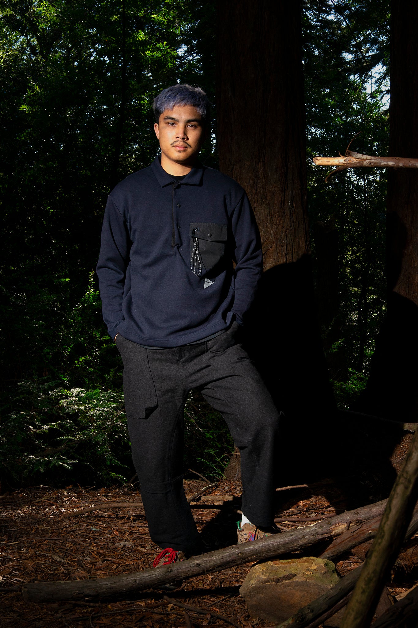 understory-shop - AND WANDER - AIRLY WARM BUTTON PULLOVER