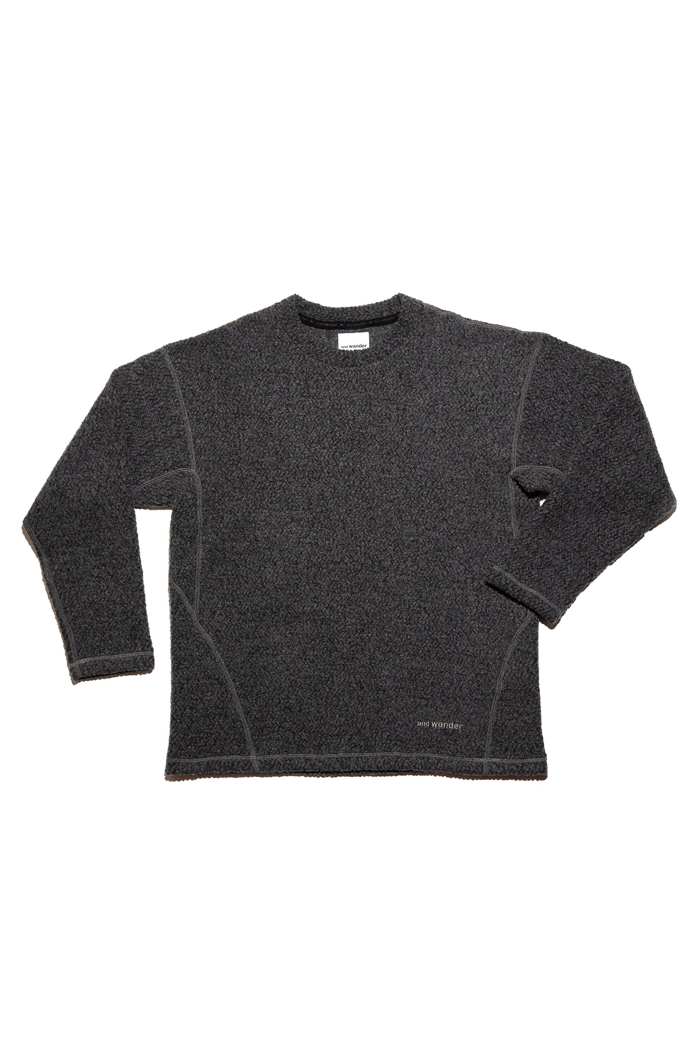 understory-shop - AND WANDER - RE WOOL JQ CREW NECK
