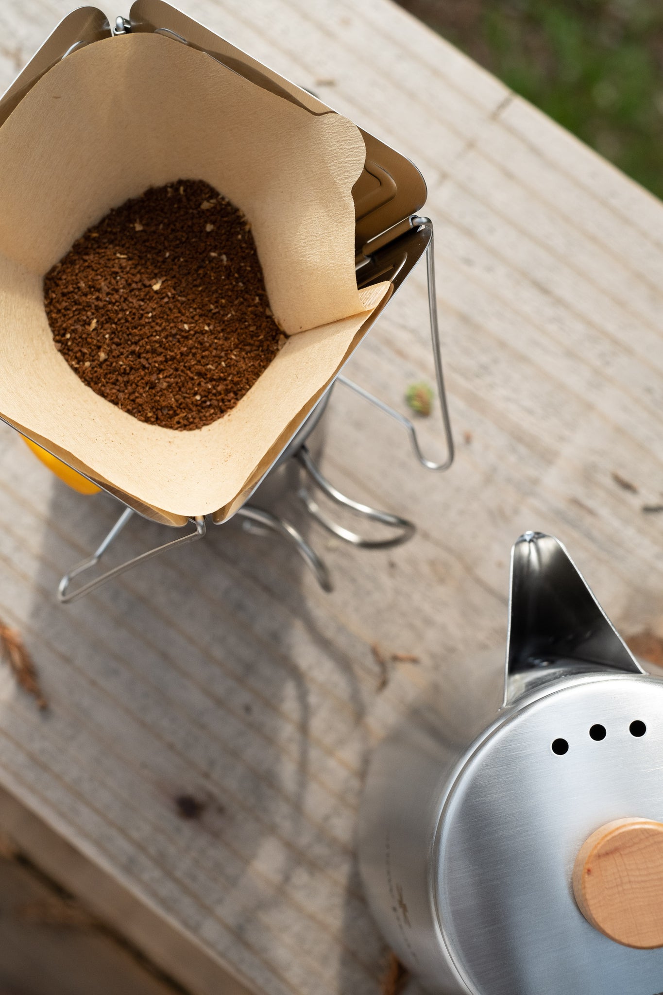 Percolator Uk Snow Peak Collapsible Coffee Drip Silver CS-113